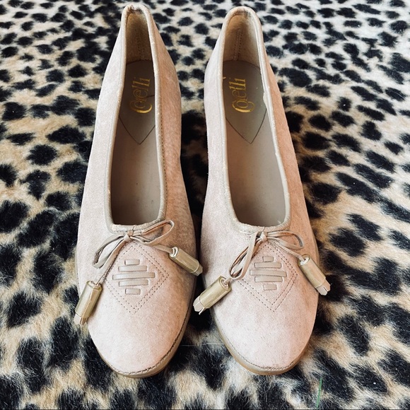Corelli tan suede tassel wedges - Picture 1 of 10